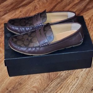 Coach Mott Driver Sig PVC Loafers